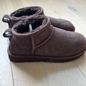 Ugg Classic Ultra Mini in Burnt Cedar